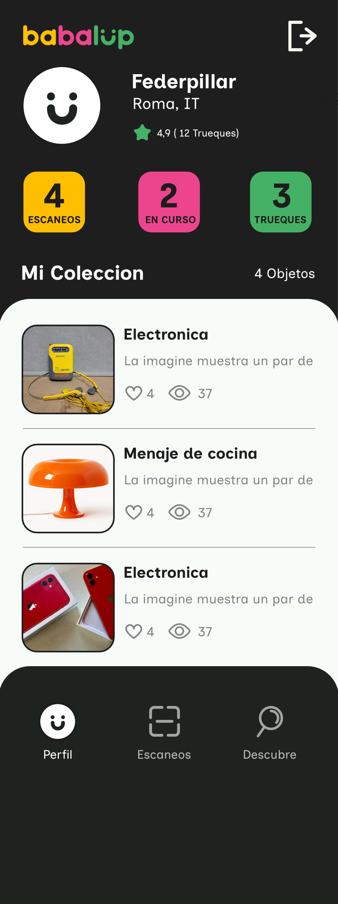 Babalup App Screenshot 3